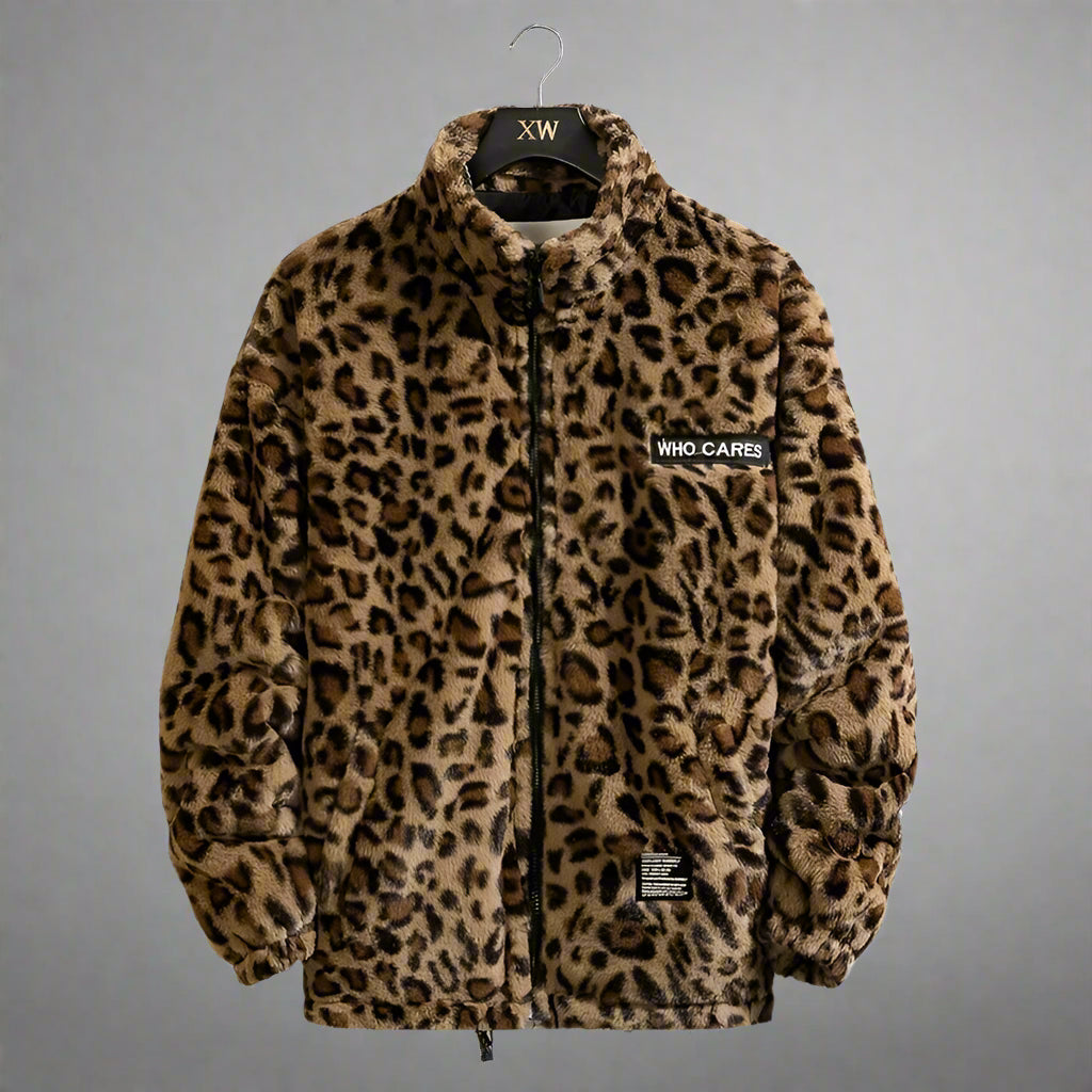 Men's Leopard Print Jacket