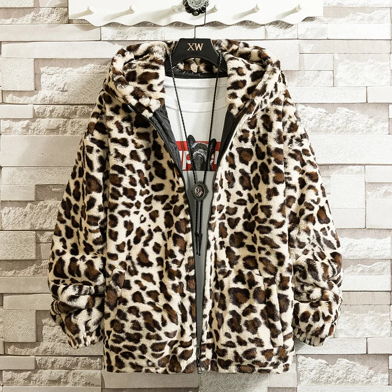 Men's Leopard Print Jacket